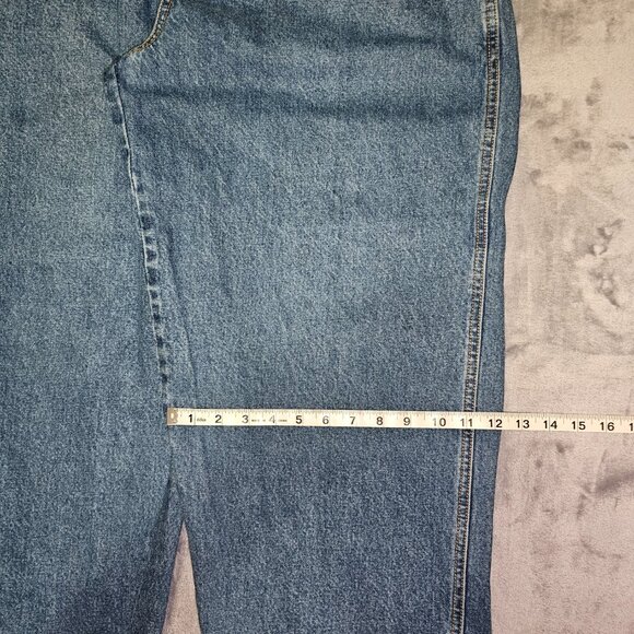 Vintage Ecko Unltd Collection18c Baggy Blue Jeans Men's 34 90ss Y2K Hip Hop Skat - Picture 13 of 16
